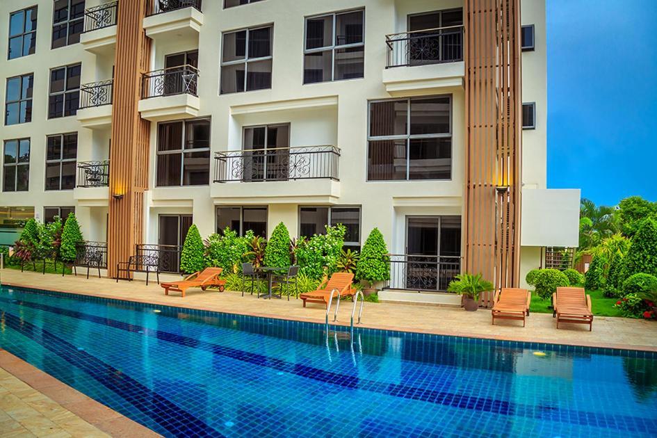 City Garden Pratumnak Condominium In Cosy Beach Bang Lamung Eksteriør billede