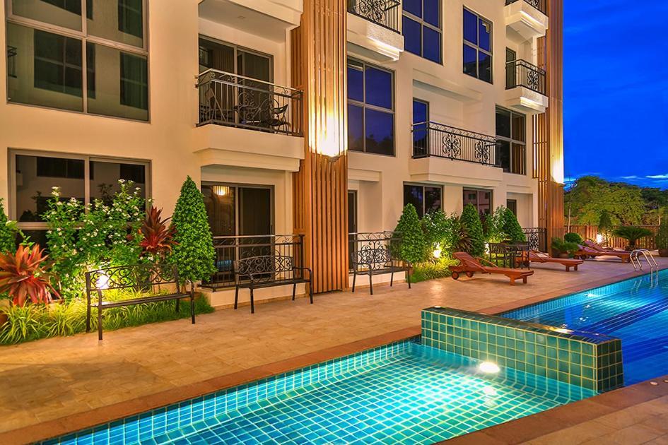 City Garden Pratumnak Condominium In Cosy Beach Bang Lamung Eksteriør billede