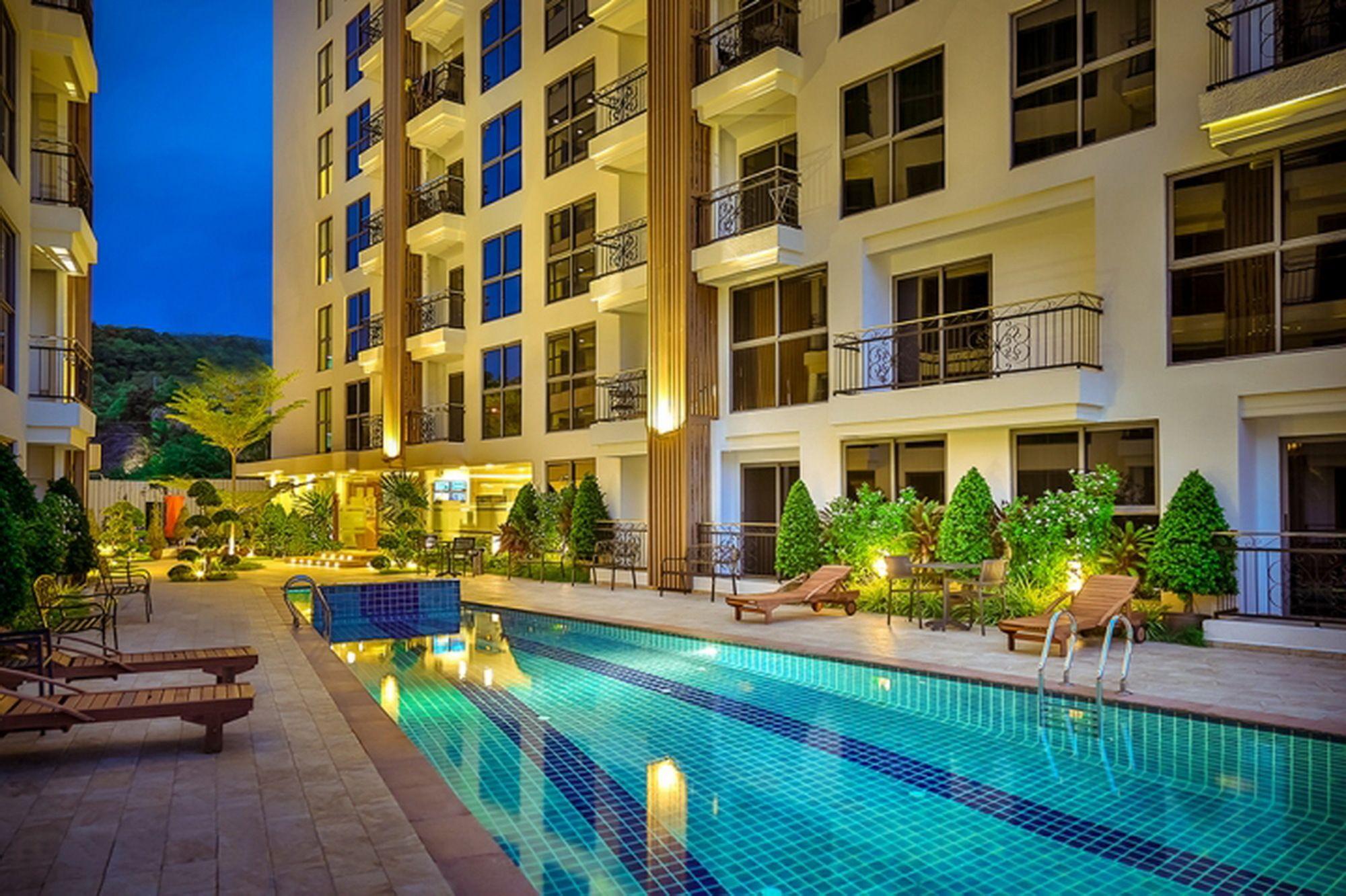 City Garden Pratumnak Condominium In Cosy Beach Bang Lamung Eksteriør billede